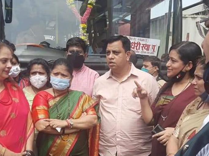 mira bhayander municipal corporation started bus service between mira road and andheri | मीरा भाईंदर महापालिकेची मीरारोड ते अंधेरी बससेवा सुरु mira bhayander municipal corporation started bus service between mira road and andheri | मीरा भाईंदर महापालिकेची मीरारोड ते अंधेरी बससेवा सुरु