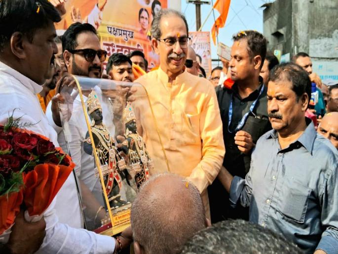 Uddhav thackeray will hold victory meeting of Kalyan Lok Sabha in front of Ambernath Shiv Mandir | कल्याण लोकसभेच्या विजयाची सभा अंबरनाथ शिवमंदिरासमोर घेणार; उद्धव ठाकरेंचे प्रतिपादन Uddhav thackeray will hold victory meeting of Kalyan Lok Sabha in front of Ambernath Shiv Mandir | कल्याण लोकसभेच्या विजयाची सभा अंबरनाथ शिवमंदिरासमोर घेणार; उद्धव ठाकरेंचे प्रतिपादन