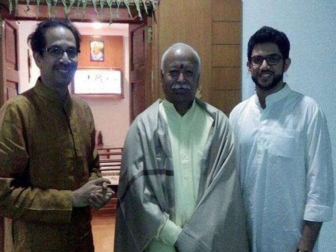 RSS chief mohan bhagwat likely to discuss Uddhav Thackeray | उद्धव ठाकरेंशी सरसंघचालक चर्चा करण्याची शक्यता