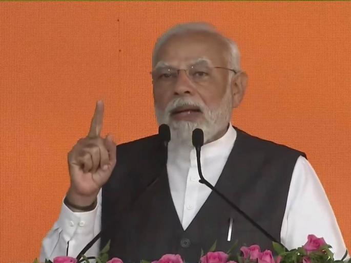 Narendra Modi Live: We have never stopped development work, PM Narendra Modi said it clearly | Narendra Modi Live: आम्ही विकासकामांना कधी ब्रेक लावला नाही, पण...; नरेंद्र मोदींनी स्पष्टच सांगितले Narendra Modi Live: We have never stopped development work, PM Narendra Modi said it clearly | Narendra Modi Live: आम्ही विकासकामांना कधी ब्रेक लावला नाही, पण...; नरेंद्र मोदींनी स्पष्टच सांगितले