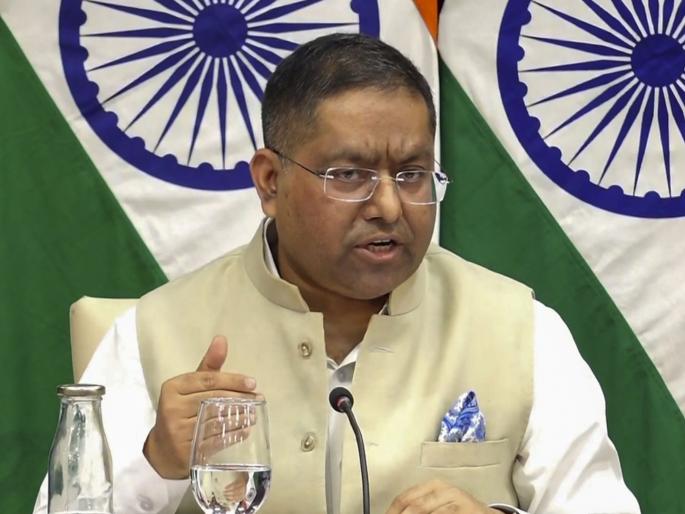 Control your anti india warmongering remarks; India's befitting reply to Pakistan's provocative statements | "जबान संभालें, वरना...!"; पाकिस्तानच्या चिथावणीखोर वक्तव्यांवर भारताचं चोख प्रत्युत्तर Control your anti india warmongering remarks; India's befitting reply to Pakistan's provocative statements | "जबान संभालें, वरना...!"; पाकिस्तानच्या चिथावणीखोर वक्तव्यांवर भारताचं चोख प्रत्युत्तर