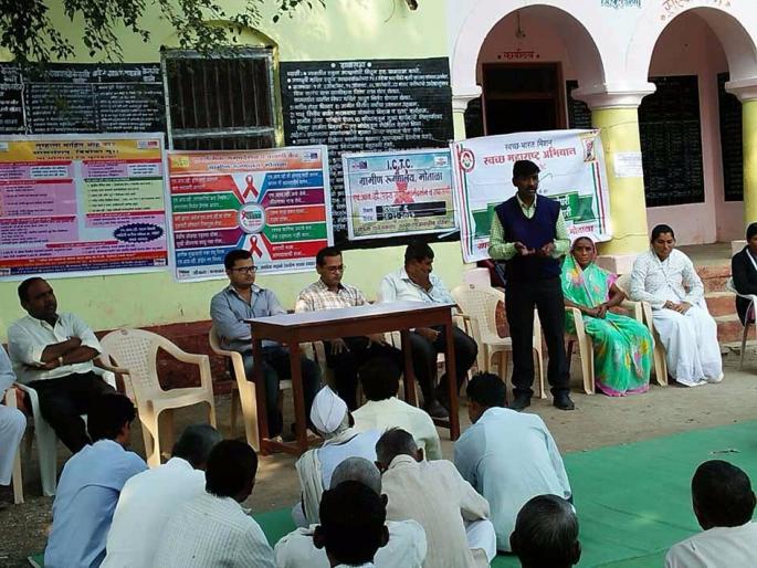 A cheerful response to HIV, AIDS free village campaign in Didola | डिडोळा येथे एचआयव्ही, एड्स मुक्त गाव मोहिमेला उत्फूर्त प्रतिसाद