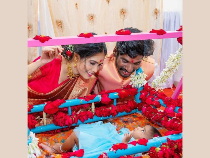 'Sukh Mhanje Nakki Kay Asata' fame Devaki aka Meenakshi Rathore's girl name came out | 'सुख म्हणजे नक्की काय असतं' फेम देवकी उर्फ मीनाक्षी राठोडच्या लेकीचं नाव आलं समोर 'Sukh Mhanje Nakki Kay Asata' fame Devaki aka Meenakshi Rathore's girl name came out | 'सुख म्हणजे नक्की काय असतं' फेम देवकी उर्फ मीनाक्षी राठोडच्या लेकीचं नाव आलं समोर