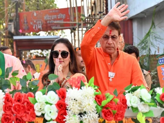 meerut arun govil road show theft case purse mobile and cash stolen bjp workers, Lok Sabha Election 2024: | अरुण गोविल यांच्या रोड शोमध्ये हातचलाखी; अनेकांचे मोबाईल, पर्स आणि पैसे लंपास