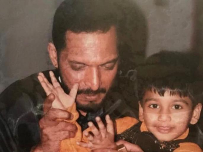 Do you know this boy sitting on Nana Patekar's lap? | नाना पाटेकरांच्या मांडीवर बसलेल्या या मुलाला ओळखलंत का?, या अभिनेत्याचं बिग बींच्या नातीसोबत जोडलं जातंय नाव Do you know this boy sitting on Nana Patekar's lap? | नाना पाटेकरांच्या मांडीवर बसलेल्या या मुलाला ओळखलंत का?, या अभिनेत्याचं बिग बींच्या नातीसोबत जोडलं जातंय नाव