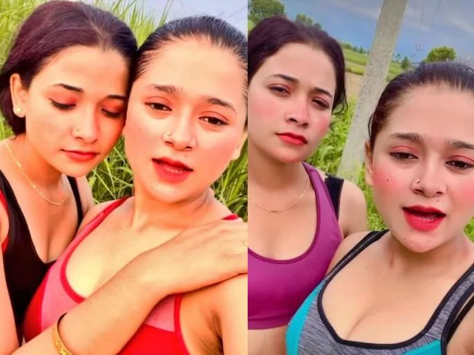 sambhal mehak pari viral reels villagers exposed girls secret scolded them fiercely for making obscene videos | "इन्स्टावर ४ लाख फॉलोअर्स पण गावात ४ लोकांनाही..."; गावकऱ्यांनी केली 'त्या' दोघींची पोलखोल sambhal mehak pari viral reels villagers exposed girls secret scolded them fiercely for making obscene videos | "इन्स्टावर ४ लाख फॉलोअर्स पण गावात ४ लोकांनाही..."; गावकऱ्यांनी केली 'त्या' दोघींची पोलखोल