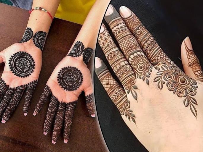 Raksha bandhan mehandi design 2019 beautiful rakhi special mehndi henna design for hands | Raksha Bandhan 2019: 'या' ट्रेन्डी मेहंदी डिझाइन्स करा ट्राय; सौंदर्यात पडेल दुप्पट भर Raksha bandhan mehandi design 2019 beautiful rakhi special mehndi henna design for hands | Raksha Bandhan 2019: 'या' ट्रेन्डी मेहंदी डिझाइन्स करा ट्राय; सौंदर्यात पडेल दुप्पट भर