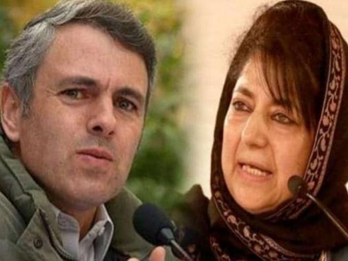 Pragya Singh's candidature for Omar-Mehbooba | ओमर-मेहबूबा यांच्यात प्रज्ञासिंहांच्या उमेदवारीने जोरदार कलगीतुरा Pragya Singh's candidature for Omar-Mehbooba | ओमर-मेहबूबा यांच्यात प्रज्ञासिंहांच्या उमेदवारीने जोरदार कलगीतुरा