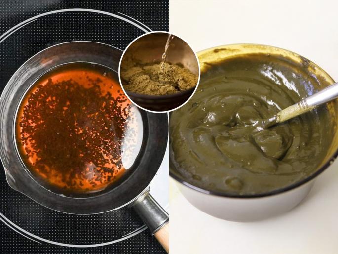 Soak mehendi in tea water, a great solution for haircare, beauty and health tips | चहाच्या पाण्यात 'अशी' भिजवा मेहेंदी, केसांच्या सौंदर्यासाठी आणि आरोग्यासाठी एकदम मस्त उपाय