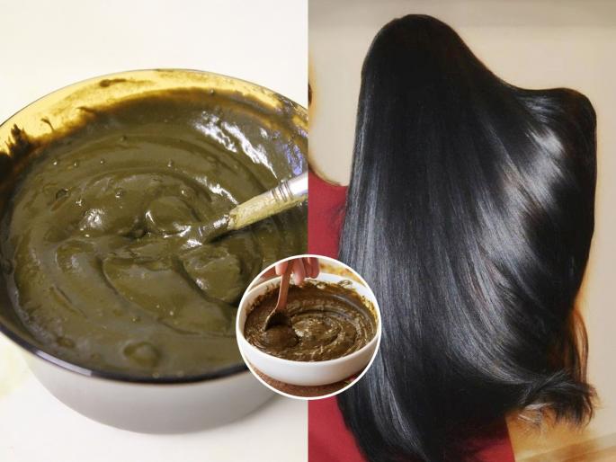 Premature white hair solution Henna mix for black hair How to turn white hair black naturally at young age | ऐन तारुण्यात केस पांढरे झालेत? मेहेंदीत मिसळा ६ पदार्थ, केस होतील काळेभोर- बाकी तक्रारीही गायब