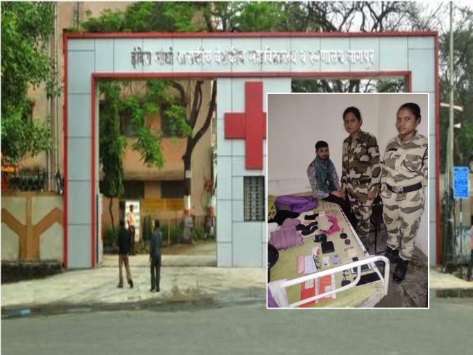 Man Walks Around Mayo Hospital Wearing Hijab The security guards caught him and handed him over to the police |  मेयो रुग्णालयात बुरखा घालून फिरत होता पुरुष; सुरक्षा रक्षकांनी पकडून पोलिसांच्या हवाली केले Man Walks Around Mayo Hospital Wearing Hijab The security guards caught him and handed him over to the police |  मेयो रुग्णालयात बुरखा घालून फिरत होता पुरुष; सुरक्षा रक्षकांनी पकडून पोलिसांच्या हवाली केले