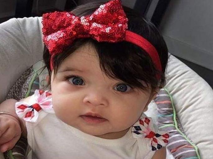 This baby girl hairs are so beautiful you will be in love with them | 'या' ८ महिन्यांच्या मुलीचा फोटो सोशल मीडियात व्हायरल, कारण फोटोतच दडलंय.... This baby girl hairs are so beautiful you will be in love with them | 'या' ८ महिन्यांच्या मुलीचा फोटो सोशल मीडियात व्हायरल, कारण फोटोतच दडलंय....