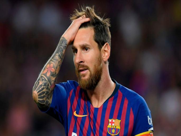 Lionel Messi misses out on UEFA Player of the Year Award | लिओनेल मेस्सीचा पत्ता कट; सर्वोत्तम खेळाडूच्या शर्यतीतून बाद Lionel Messi misses out on UEFA Player of the Year Award | लिओनेल मेस्सीचा पत्ता कट; सर्वोत्तम खेळाडूच्या शर्यतीतून बाद