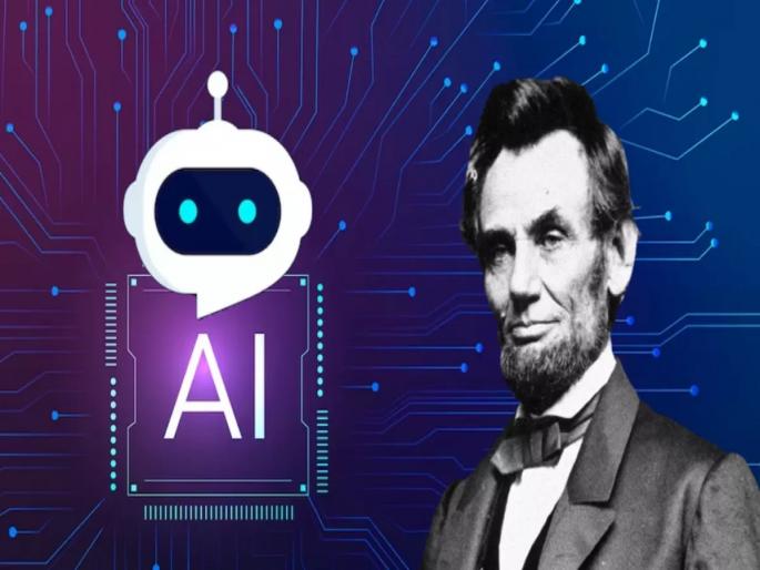 meta to soon launch ai chatbot that will speak like abraham lincoln report | अब्राहम लिंकन यांच्यासारखं बोलणारं AI चॅटबॉट, Meta लवकरच लाँच करू शकतं - रिपोर्ट meta to soon launch ai chatbot that will speak like abraham lincoln report | अब्राहम लिंकन यांच्यासारखं बोलणारं AI चॅटबॉट, Meta लवकरच लाँच करू शकतं - रिपोर्ट