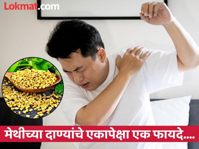 Weight loss to treat asthma fenugreek seeds good for health | शरीरातील कमजोरी, वेदना दूर करेल मेथीच्या बीया; एकापेक्षा एक फायदे वाचाल तर रोज कराल सेवन Weight loss to treat asthma fenugreek seeds good for health | शरीरातील कमजोरी, वेदना दूर करेल मेथीच्या बीया; एकापेक्षा एक फायदे वाचाल तर रोज कराल सेवन