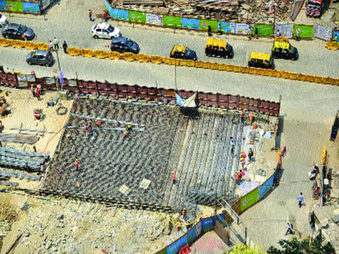 Due to the metro, the water will not flutter, the administration claims | मेट्रोमुळे पावसात पाणी तुंबणार नाही!, प्रशासनाचा दावा Due to the metro, the water will not flutter, the administration claims | मेट्रोमुळे पावसात पाणी तुंबणार नाही!, प्रशासनाचा दावा