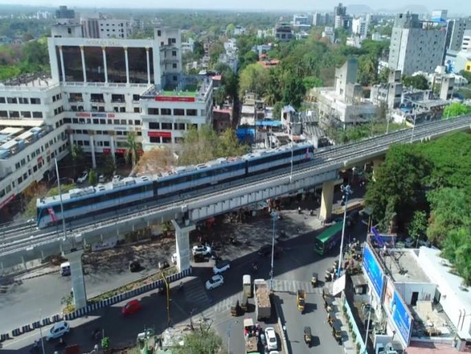Pune Metro from Vanaj now directly to Ruby Hall | Pune Metro: वनाजवरून निघालेली पुणे मेट्रो आता थेट रुबी हॉलपर्यंत! Pune Metro from Vanaj now directly to Ruby Hall | Pune Metro: वनाजवरून निघालेली पुणे मेट्रो आता थेट रुबी हॉलपर्यंत!