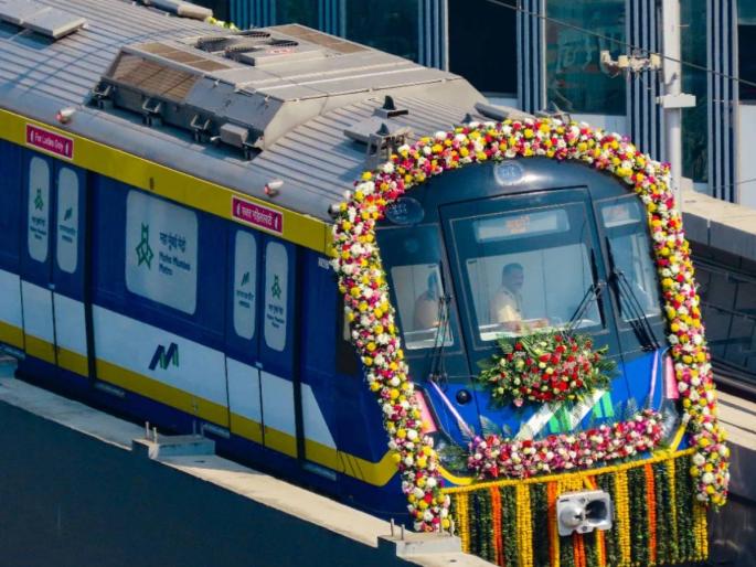 Two metro lines inaugurated today; Direct travel from Gundavli (Andheri East) to Kashigaon from tomorrow | उद्यापासून गुंदवली (अंधेरी पूर्व) ते काशिगाव थेट प्रवास; दोन मेट्रो मार्गांचे आज लोकार्पण Two metro lines inaugurated today; Direct travel from Gundavli (Andheri East) to Kashigaon from tomorrow | उद्यापासून गुंदवली (अंधेरी पूर्व) ते काशिगाव थेट प्रवास; दोन मेट्रो मार्गांचे आज लोकार्पण