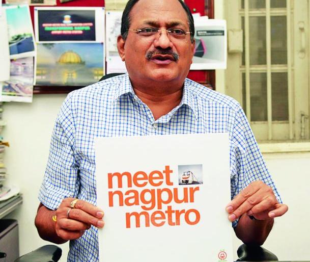 Construction of Nagpur Metro 25 km in 50 months Done | नागपूर मेट्रोचे बांधकाम ५० महिन्यांत २५ कि़मी. पूर्ण Construction of Nagpur Metro 25 km in 50 months Done | नागपूर मेट्रोचे बांधकाम ५० महिन्यांत २५ कि़मी. पूर्ण