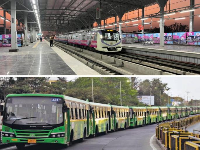 Pune Metro Passengers will reach the metro station in less time with less money | Pune Metro: कमी पैशात अन् कमी वेळेत प्रवासी पोहोचणार मेट्रो स्थानकात Pune Metro Passengers will reach the metro station in less time with less money | Pune Metro: कमी पैशात अन् कमी वेळेत प्रवासी पोहोचणार मेट्रो स्थानकात