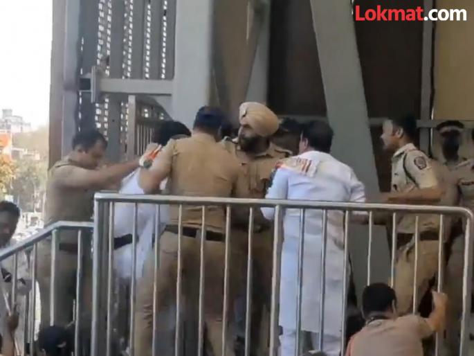 pune crime Nine people who threw petrol on policemen remanded in police custody | पोलिसांच्या अंगावर पेट्रोल टाकणाऱ्या नऊ जणांना पोलिस कोठडी pune crime Nine people who threw petrol on policemen remanded in police custody | पोलिसांच्या अंगावर पेट्रोल टाकणाऱ्या नऊ जणांना पोलिस कोठडी