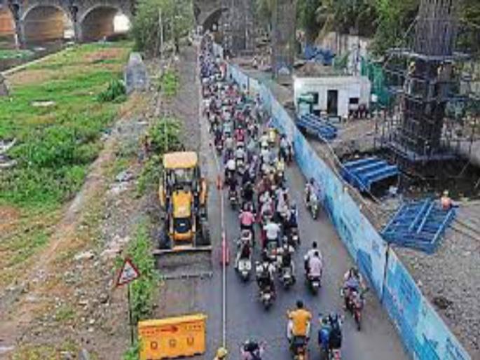 Important for Puneites: Mutha river road become close for three days from tomorrow | पुणेकरांसाठी महत्वाचे : नदीपात्रातील रस्ता उद्यापासून तीन दिवस बंद 