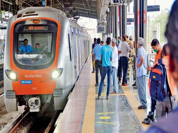 Continue metro service till 12 midnight during Navratri festival; BJP MLA's demand to Chief Minister | नवरात्रोत्सव काळात मेट्रो सेवा रात्री १२ पर्यंत सुरु ठेवा; भाजपा आमदाराची मुख्यमंत्र्यांकडे मागणी Continue metro service till 12 midnight during Navratri festival; BJP MLA's demand to Chief Minister | नवरात्रोत्सव काळात मेट्रो सेवा रात्री १२ पर्यंत सुरु ठेवा; भाजपा आमदाराची मुख्यमंत्र्यांकडे मागणी