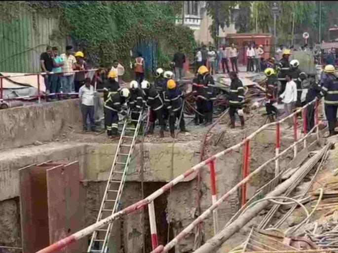 Fire breaks out in basement of Bandra Kurla Complex metro station passengers evacuated | Mumbai Metro 3 Fire BREAKING: मेट्रो-३ च्या बीकेसी स्टेशनला आग, सर्व फेऱ्या रद्द; प्रवासी सुखरुप Fire breaks out in basement of Bandra Kurla Complex metro station passengers evacuated | Mumbai Metro 3 Fire BREAKING: मेट्रो-३ च्या बीकेसी स्टेशनला आग, सर्व फेऱ्या रद्द; प्रवासी सुखरुप