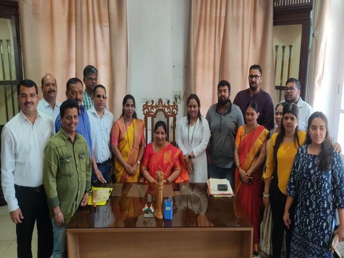 Mhapasa Mayor Dr. Nutan Bicholkar unopposed | म्हापसा नगराध्यक्षपदी  डॉ. नुतन बिचोलकर बिनविरोध Mhapasa Mayor Dr. Nutan Bicholkar unopposed | म्हापसा नगराध्यक्षपदी  डॉ. नुतन बिचोलकर बिनविरोध