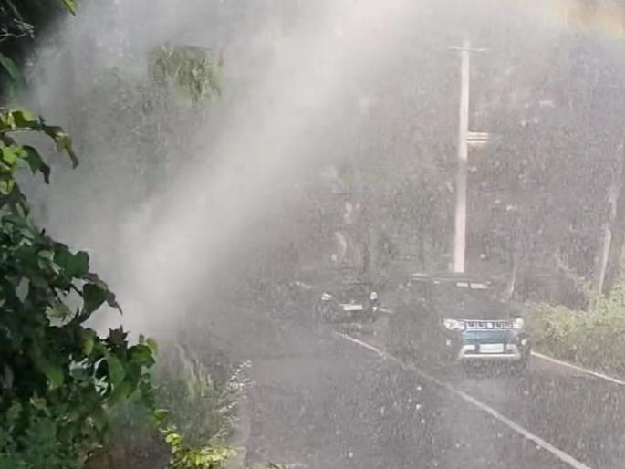 Burst of aqueduct affects supply in Bardesh | जलवाहिनी फुटल्याने बार्देशातील पुरवठ्यावर परिणाम Burst of aqueduct affects supply in Bardesh | जलवाहिनी फुटल्याने बार्देशातील पुरवठ्यावर परिणाम