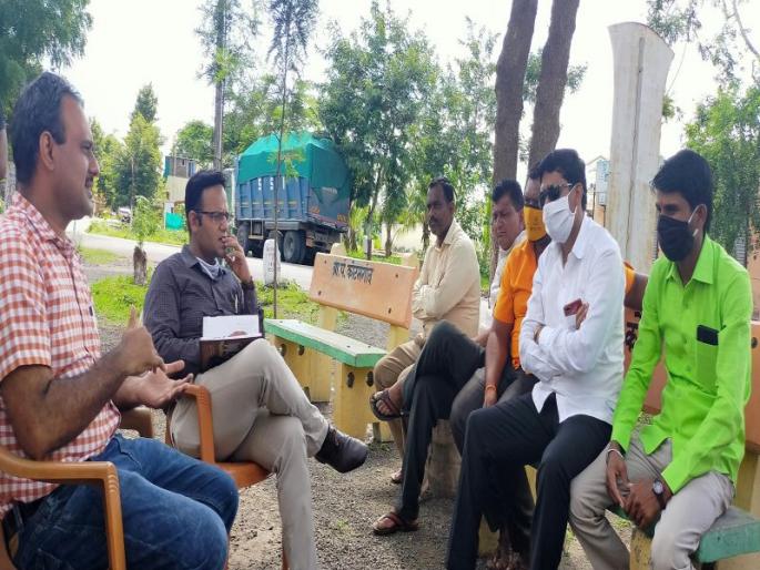 In Kotamgaon, public sentiment is angry | बिबट्यांचा बंदोबस्त करा : कोटमगावात संतप्त लोकभावना In Kotamgaon, public sentiment is angry | बिबट्यांचा बंदोबस्त करा : कोटमगावात संतप्त लोकभावना