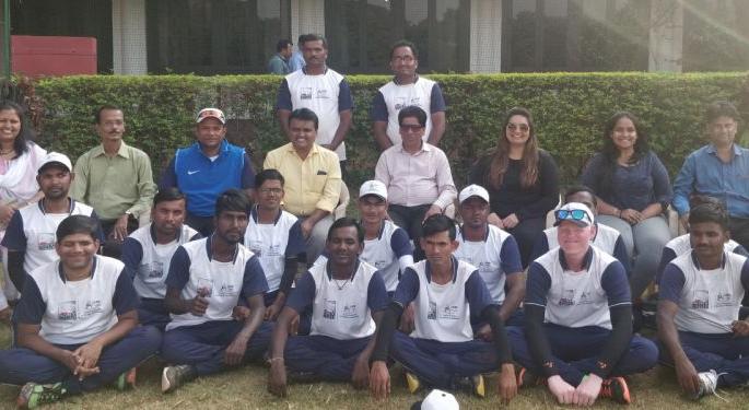 Ranji format cricket competition for blind players, Maharashtra team released | अंध खेळाडूंसाठी रणजी फॉरमॅट क्रिकेट स्पर्धा, महाराष्ट्राचा संघ जाहीर