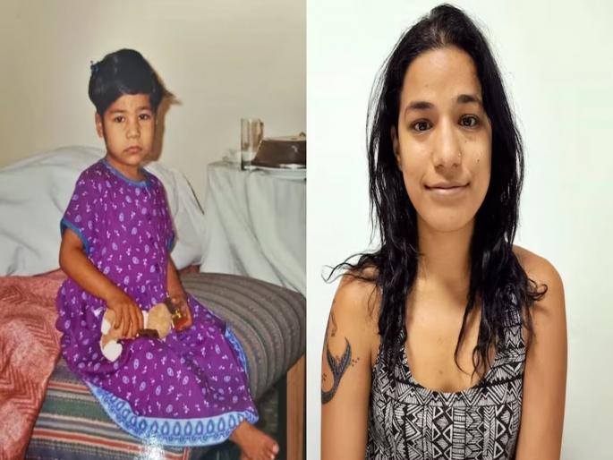 American girl comes to India to search for real parents in Lucknow | डोळ्यात अश्रू, हातात फोटो अन् आई वडिलांचा शोध; 'ती' अमेरिकेतून भारतात आली, मग... American girl comes to India to search for real parents in Lucknow | डोळ्यात अश्रू, हातात फोटो अन् आई वडिलांचा शोध; 'ती' अमेरिकेतून भारतात आली, मग...