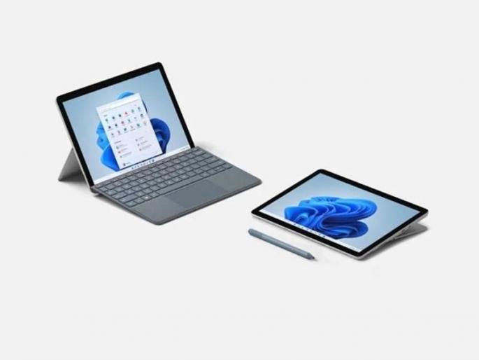 Microsoft surface go 3 launched in india with intel core i3 processor check price specifications offers and more  | Windows 11 सपोर्टसह Microsoft Surface Go 3 भारतात लाँच; अॅमेझॉनवर करता येणार प्री-आर्डर   Microsoft surface go 3 launched in india with intel core i3 processor check price specifications offers and more  | Windows 11 सपोर्टसह Microsoft Surface Go 3 भारतात लाँच; अॅमेझॉनवर करता येणार प्री-आर्डर