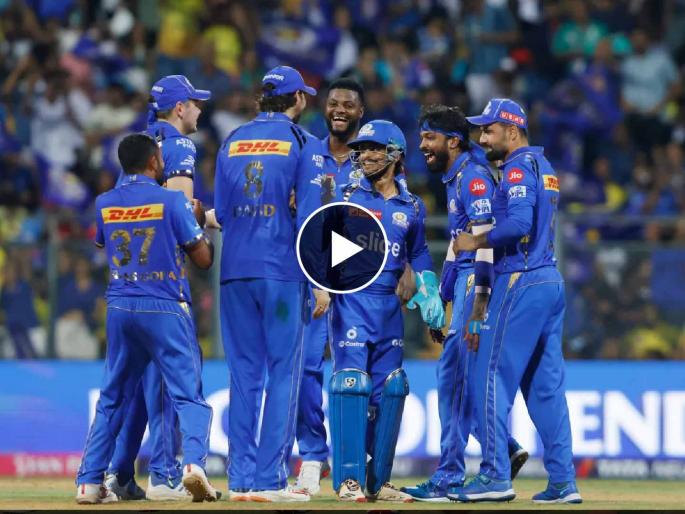 IPL 2024 Mumbai Indians vs Chennai Super Kings Live Marathi : What a fabulous use of DRS by Mumbai Indians, Credit to Ishan Kishan, single handedly convincing his captain Hardik Pandya that there is an edge, Rachin Ravindra departs for 21,Video | इशान किशनने DRS घे सांगितले, तेव्हा हार्दिक पांड्याने निर्णय घेतला अन् CSK ला धक्का बसला