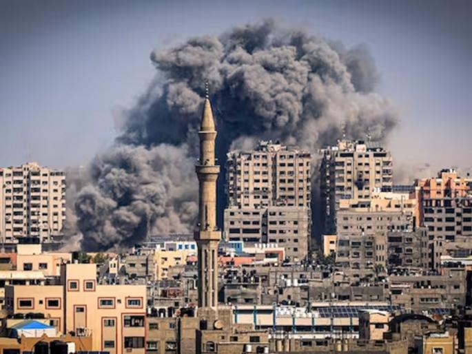 middle east israel airstrike syria airports after hamas war | गाझा युद्ध आता सीरियापर्यंत पोहोचले, इस्रायलकडून दमास्कस विमानतळावर बॉम्बचा वर्षाव middle east israel airstrike syria airports after hamas war | गाझा युद्ध आता सीरियापर्यंत पोहोचले, इस्रायलकडून दमास्कस विमानतळावर बॉम्बचा वर्षाव