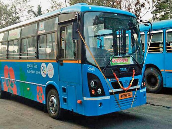 Midi buses will now run on the narrow streets of Pune | पुण्यातील अरुंद रस्त्यांवर आता धावणार मिडी बसेस Midi buses will now run on the narrow streets of Pune | पुण्यातील अरुंद रस्त्यांवर आता धावणार मिडी बसेस