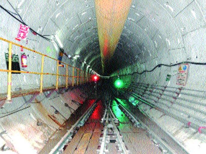 So far 5% of the metro-7 lane is completed | मेट्रो-३ मार्गिकेचे आतापर्यंत ७६ टक्के भुयारीकरण पूर्ण So far 5% of the metro-7 lane is completed | मेट्रो-३ मार्गिकेचे आतापर्यंत ७६ टक्के भुयारीकरण पूर्ण