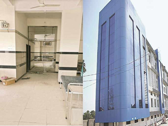 Why private? Modular 20-bed modular ICU at District Hospital | खासगीच कशाला ? जिल्हा रुग्णालयात साकारतेय अद्ययावत २० खाटांचे मॉड्युलर ‘आयसीयू’  Why private? Modular 20-bed modular ICU at District Hospital | खासगीच कशाला ? जिल्हा रुग्णालयात साकारतेय अद्ययावत २० खाटांचे मॉड्युलर ‘आयसीयू’