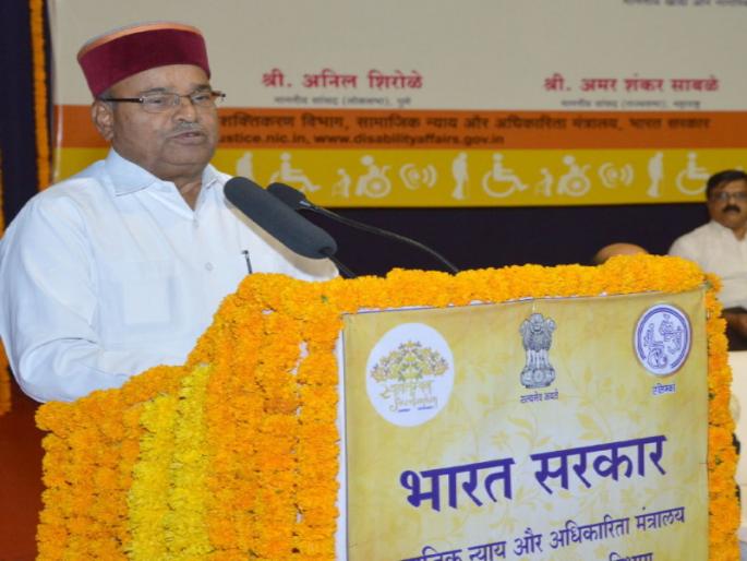 Congress government was just shouting: Thavarchand Gehlot | काँग्रेस सरकारची फक्त घोषणाबाजी : थावरचंद गेहलोत यांची टीका  Congress government was just shouting: Thavarchand Gehlot | काँग्रेस सरकारची फक्त घोषणाबाजी : थावरचंद गेहलोत यांची टीका