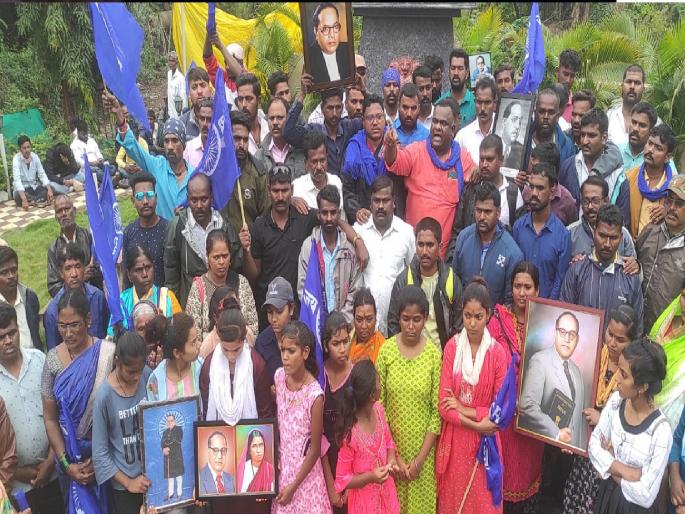150 Ambedkari families from Bedag in Sangli leave the village, log march to Mumbai for justice | सांगलीतील बेडग येथील १५० आंबेडकरी कुटुंबांनी गाव सोडले, न्यायासाठी मुंबईकडे लॉग मार्च; जाणून घ्या नेमकं प्रकरण