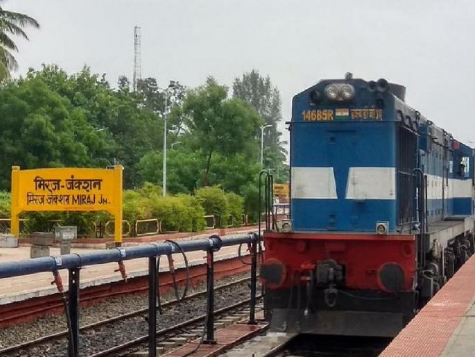 Mall to build railway on Sangli road, railway managers inspect site in Miraj | सांगली रस्त्यावर रेल्वे उभारणार मॉल, रेल्वे व्यवस्थापकांकडून मिरजेत जागेची पाहणी Mall to build railway on Sangli road, railway managers inspect site in Miraj | सांगली रस्त्यावर रेल्वे उभारणार मॉल, रेल्वे व्यवस्थापकांकडून मिरजेत जागेची पाहणी