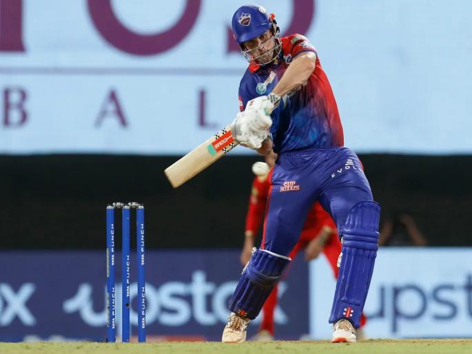 Mitchell Marsh Classic Fifty as Delhi Capitals gives target of 160 Runs to win to Punjab Kings Liam Livingstone Arshdeep Singh IPL 2022 PBKS vs DC Live Updates | Mitchell Marsh Liam Livingstone Arshdeep Singh, IPL 2022 PBKS vs DC: दिल्लीच्या मिचेल मार्शचं धडाकेबाज अर्धशतक; पंजाबपुढे १६० धावांचे आव्हान