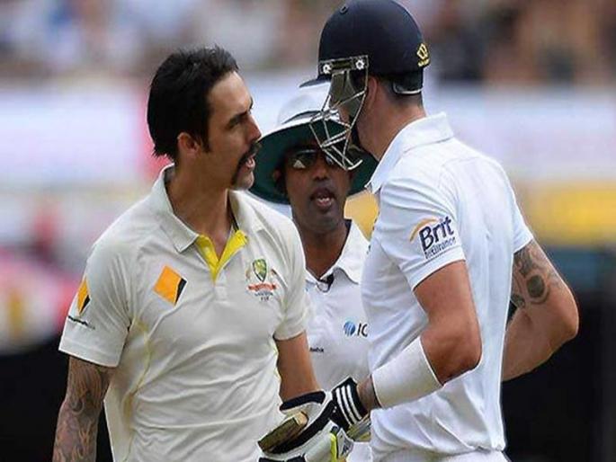 ashes tweet war mitchell johnson with kevin pietersen | अॅशेस सीरिज : मैदानाबाहेर 'भिडले' मिचेल जॉन्सन आणि केविन पिटरसन