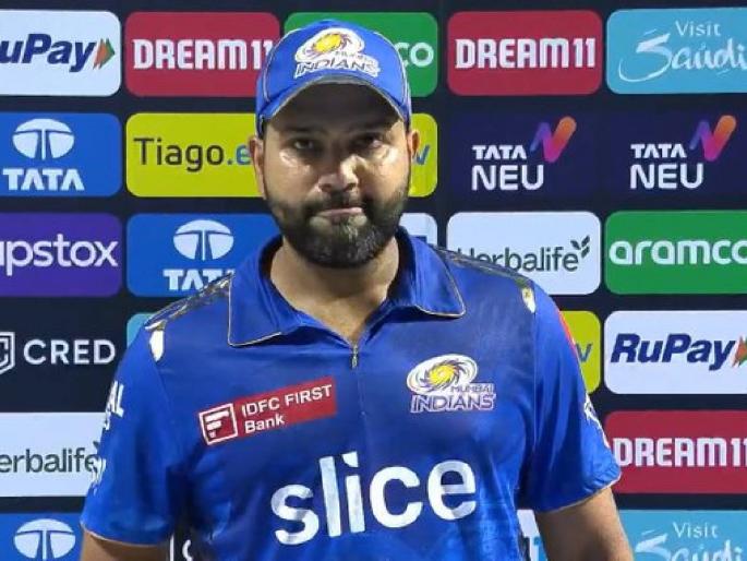 IPL 2023, MI vs CSK : Rohit Sharma said, "seniors need to step up in the team, starting with me obviously". | IPL 2023, MI vs CSK : सीनियर्सनी आता पुढाकार घेऊन, संघासाठी खेळायला हवं; पराभवानंतर रोहित शर्माचं स्पष्ट मत