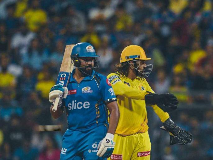 IPL 2024 Mumbai Indians vs Chennai Super Kings Live Marathi: Rohit Sharma's century in vain! Chennai Super Kings beat Mumbai Indians at Wankhede stadium | रोहित शर्माचे शतक व्यर्थ! वानखेडेवर चेन्नई 'Super' किंग्ज, MS Dhoniच्या २० धावा ठरल्या निर्णायक