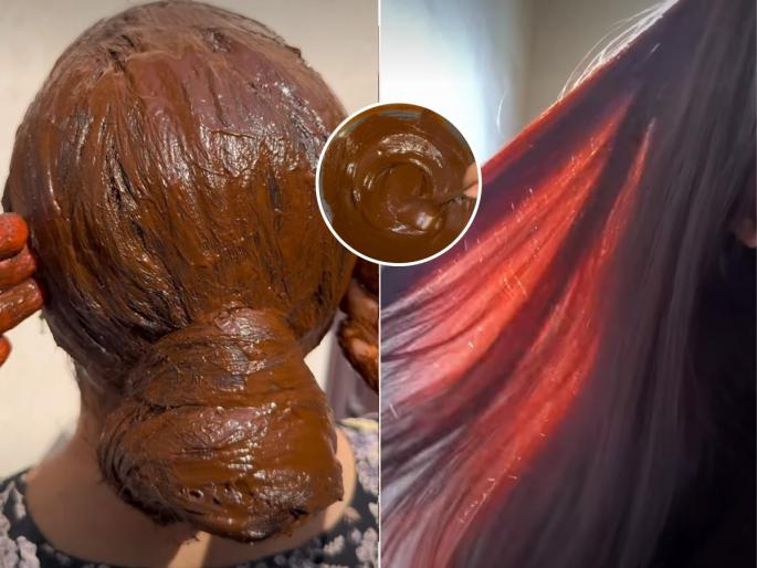 mix kattha in mehendi for dark hair colour how to get dark hair with henna & kattha natural hair dye with henna & kattha | मेहेंदी भिजवताना त्यात घाला ५ रुपयांची ही छोटीशी गोष्ट, केसांना सुंदर बर्गंडी-लाल रंग मिळेल महागड्या पार्लरसारखा... mix kattha in mehendi for dark hair colour how to get dark hair with henna & kattha natural hair dye with henna & kattha | मेहेंदी भिजवताना त्यात घाला ५ रुपयांची ही छोटीशी गोष्ट, केसांना सुंदर बर्गंडी-लाल रंग मिळेल महागड्या पार्लरसारखा...