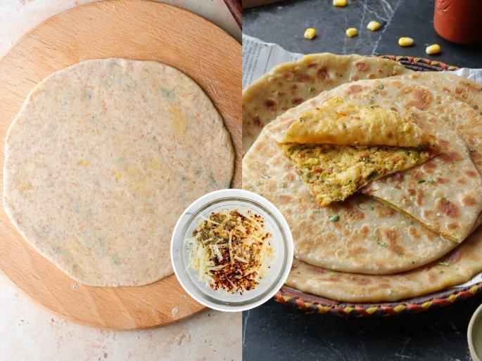 mix veg paratha recipe, how to make mix veg paratha, easy and instant menu for breakfast and kids tiffin | Veg Paratha : भाज्या न खाणाऱ्या मुलांनाही आवडेल ‘असा’ मिक्स व्हेज पराठा, शाळेच्या डबा होईल फस्त आनंदाने..