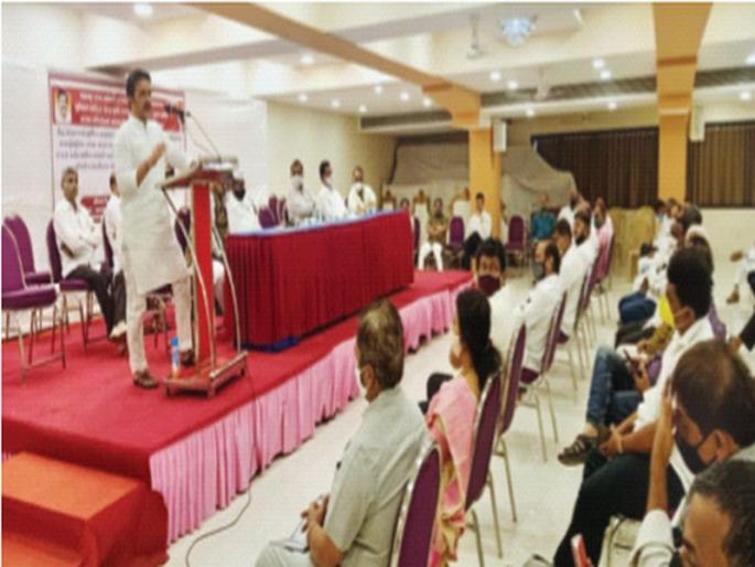 Statewide agitation of market committees before the winter session | हिवाळी अधिवेशनापूर्वी बाजार समित्यांचे राज्यव्यापी आंदोलन; माथाडी नेत्यांचा इशारा Statewide agitation of market committees before the winter session | हिवाळी अधिवेशनापूर्वी बाजार समित्यांचे राज्यव्यापी आंदोलन; माथाडी नेत्यांचा इशारा