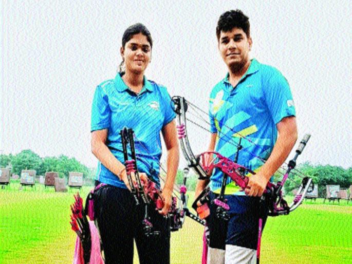 Asian Archery: Abhishek-Jyoti's compound 'golden piercing'! | आशियाई तिरंदाजी : अभिषेक-ज्योती यांचा कम्पाऊंड ‘सुवर्ण वेध’! Asian Archery: Abhishek-Jyoti's compound 'golden piercing'! | आशियाई तिरंदाजी : अभिषेक-ज्योती यांचा कम्पाऊंड ‘सुवर्ण वेध’!